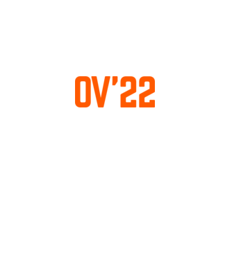 OV22 egy színű minta fekete pólón