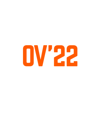 OV22 egy színű minta fehér pólón