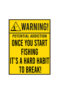 Warning! minta fehér pólón