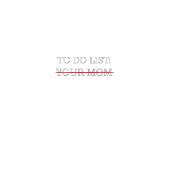 To do list minta királykék pólón