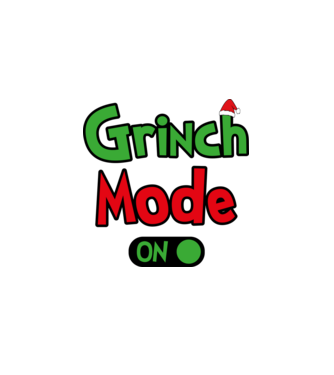 Grinch mode on minta fehér pólón