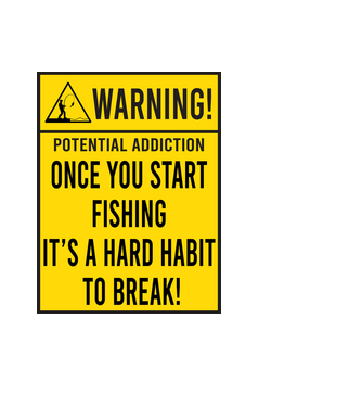 Warning! minta fekete pólón