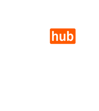 Gym hub minta fekete pólón