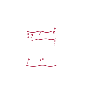 Macskás szív és macskás lélek (fehér) minta fekete pólón