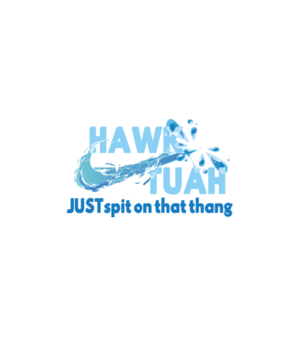 Hawk tuah minta fehér pólón
