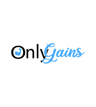 OnlyGains minta fehér pólón