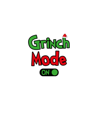 Grinch mode on minta fehér pólón