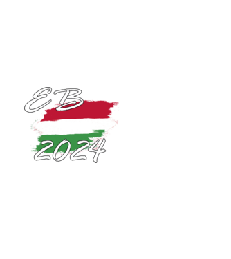 Eb 2024  fehér minta fekete pólón