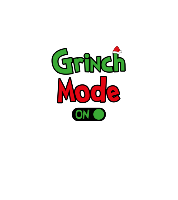 Grinch mode on minta világos rózsaszín pólón