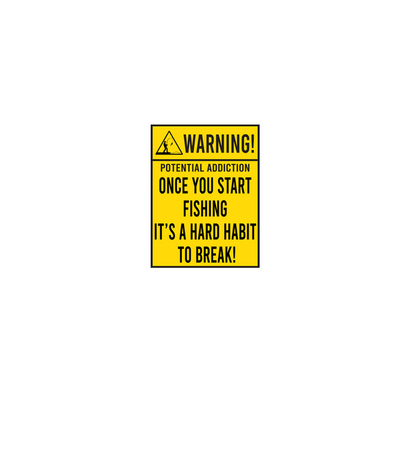Warning! minta homokszín pólón