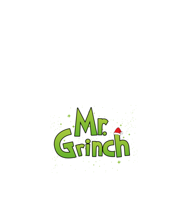 Mr.grinch minta fekete pólón
