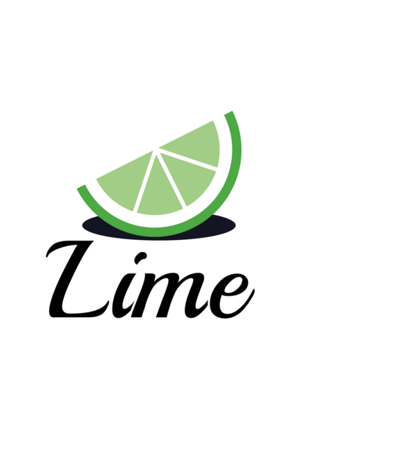 Lime (páros) minta fekete pólón