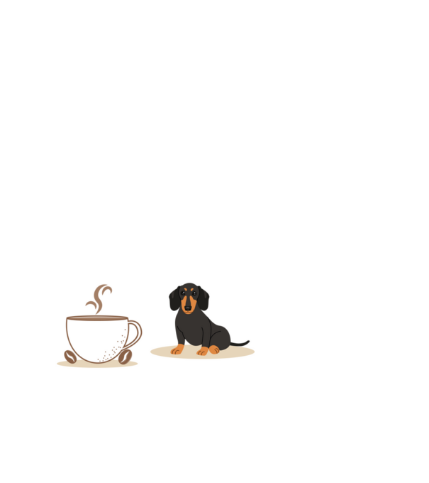 Egy jó reggelhez két dolog kell(fehér) minta fehér pólón