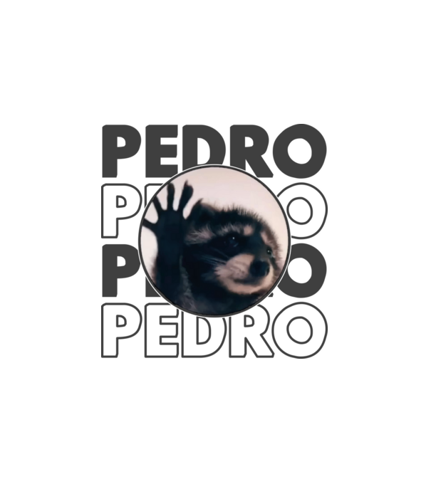Pedro pedro pedro pedro minta fehér pólón