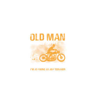 Motorbicikli minta fekete pólón