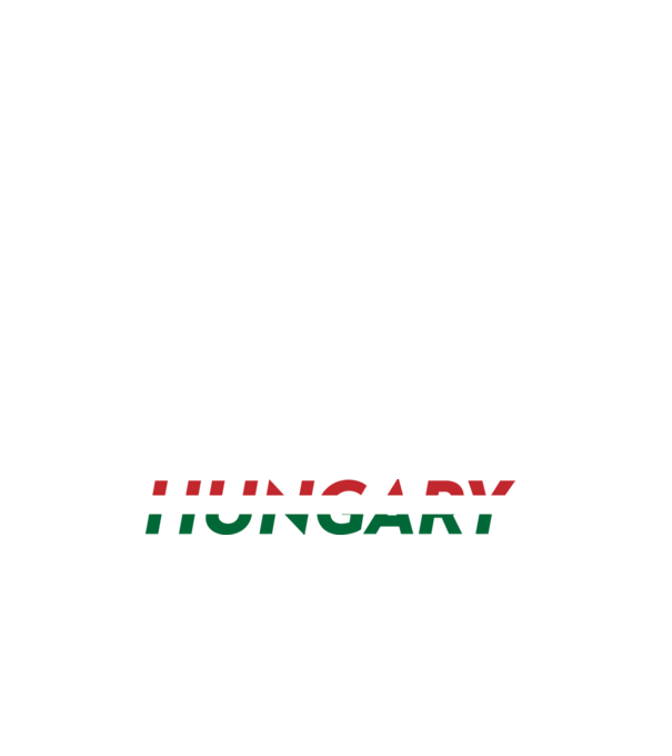 hungary minta fehér pólón
