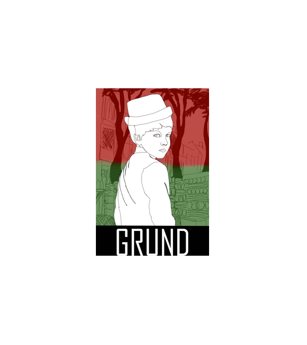 GRUND minta fehér pólón