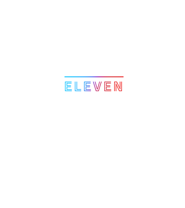 Stranger Things - In a world full of TENS be an ELEVEN 21 minta fekete pólón