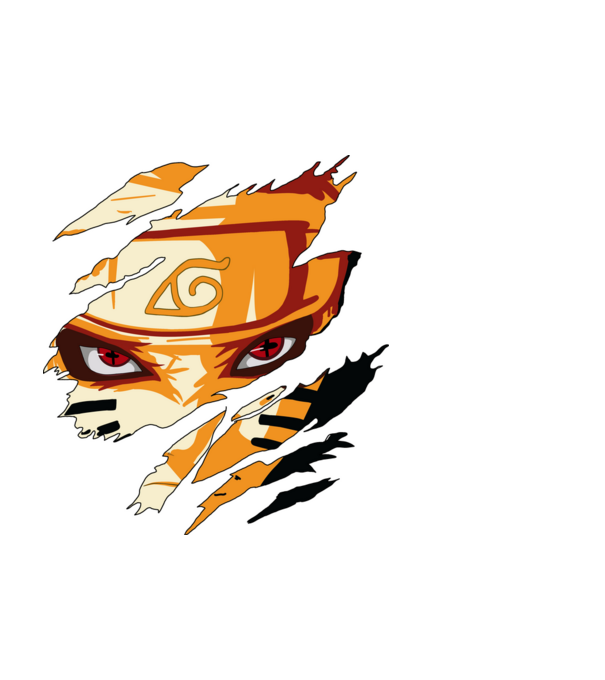 Naruto Remake 2023 minta fekete pólón
