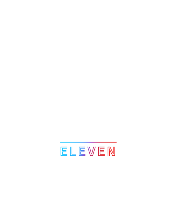 Stranger Things - In a world full of TENS be an ELEVEN 21 minta sötétkék pólón