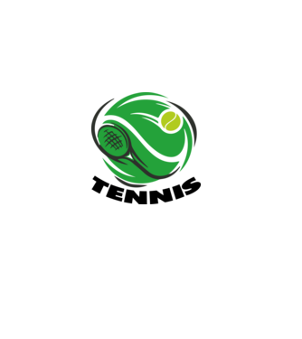 Tennis ball 2 minta piros pólón