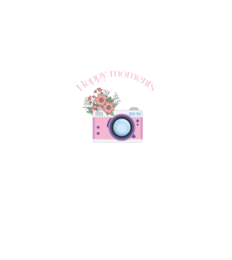 photography minta királykék pólón