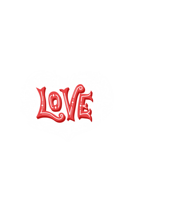 Love 1 minta fekete pólón