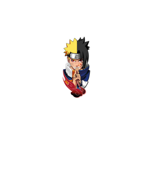Naruto | Sasuke minta sötétkék pólón