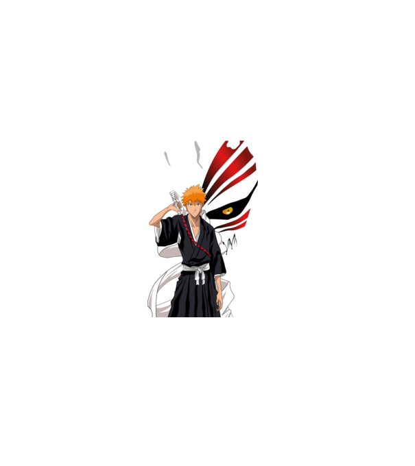 Bleach minta sötétkék pólón