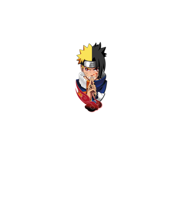 Naruto | Sasuke minta fekete pólón