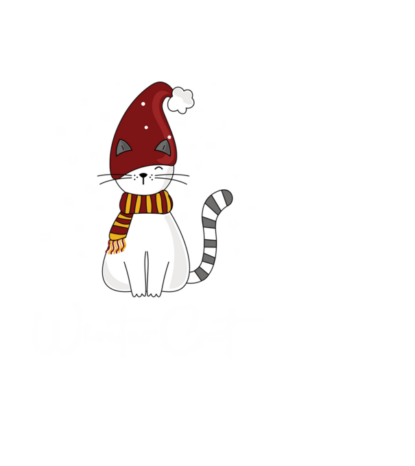 Wintercat minta fekete pólón