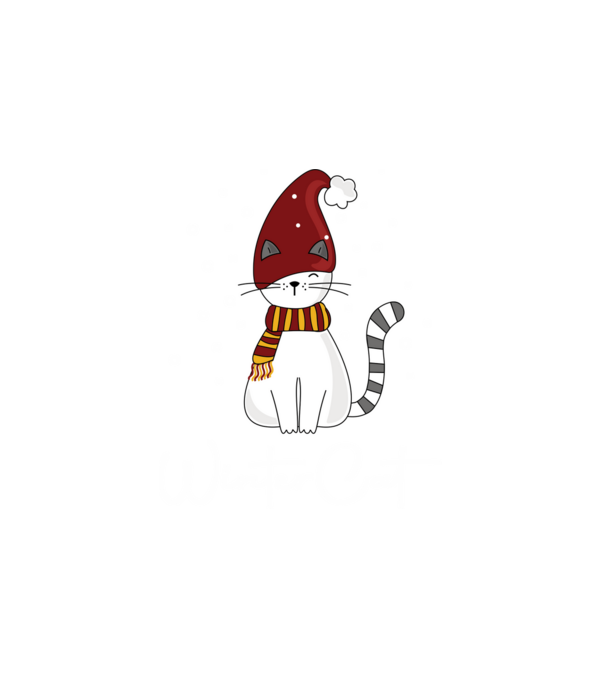 Wintercat minta fehér pólón