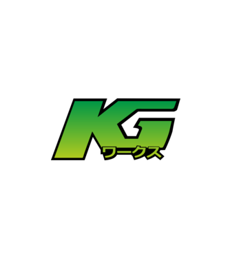 KG logo zöld minta fehér pólón