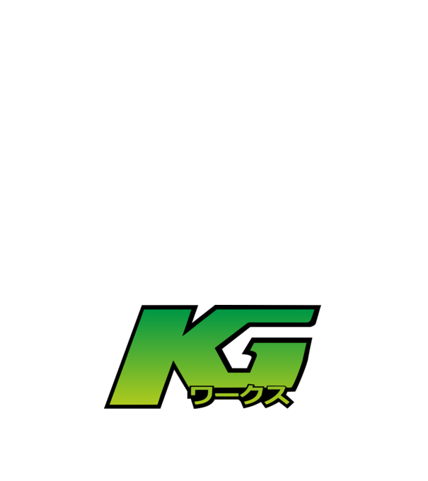 KG logo zöld minta fehér pólón
