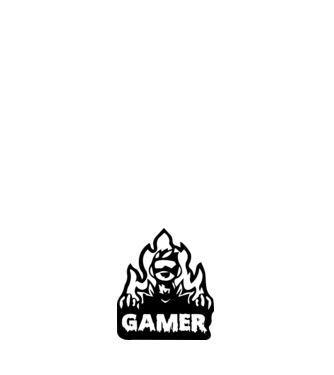 Gamer minta világos rózsaszín pólón