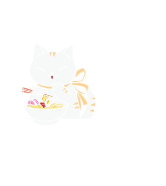 Anime cica minta fehér pólón