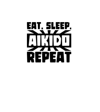 Aikido minta türkiz pólón