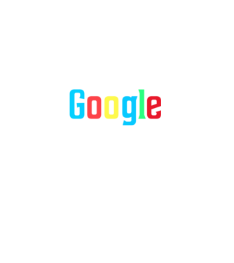 Google minta fekete pólón