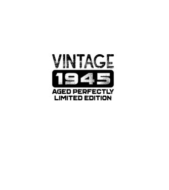 Vintage 1945 minta fehér pólón