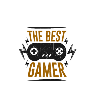 Best Gamer minta fehér pólón