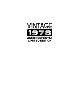 Vintage 1978 minta fehér pólón
