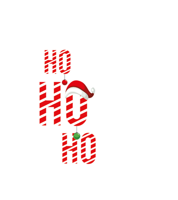 Ho ho ho minta fehér pólón
