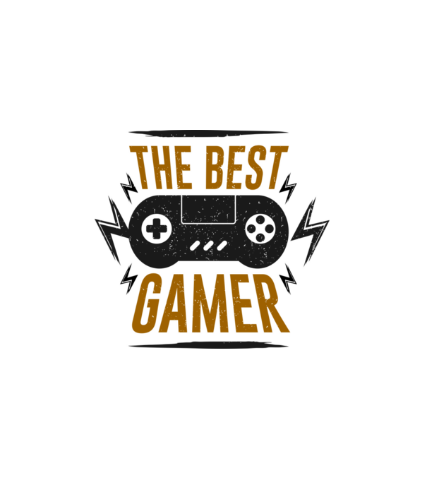 Best Gamer minta fehér pólón