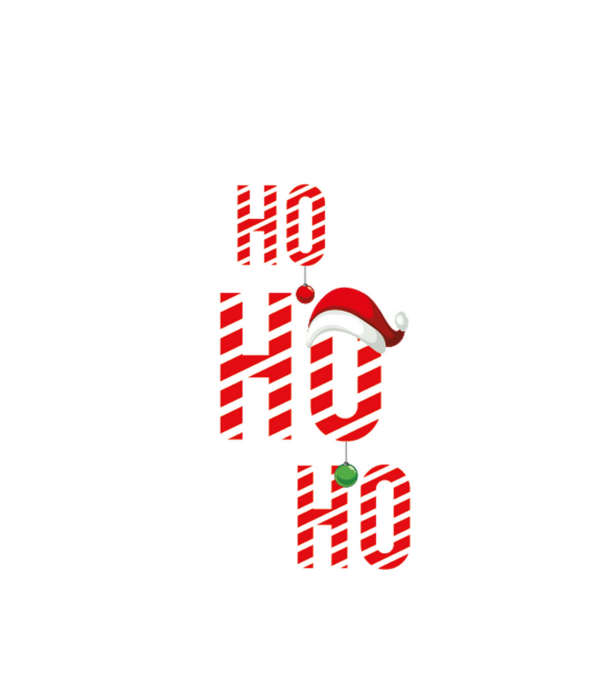Ho ho ho minta fehér pólón