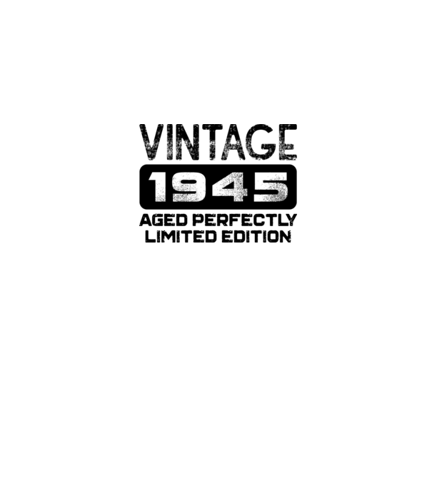 Vintage 1945 minta szürke pólón
