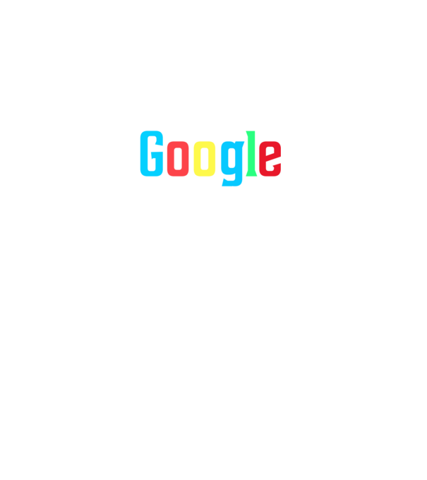 Google minta türkiz pólón