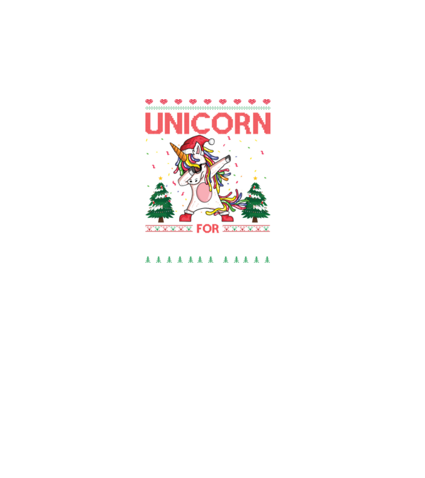 Dab Christmas Unicorn minta fekete pólón