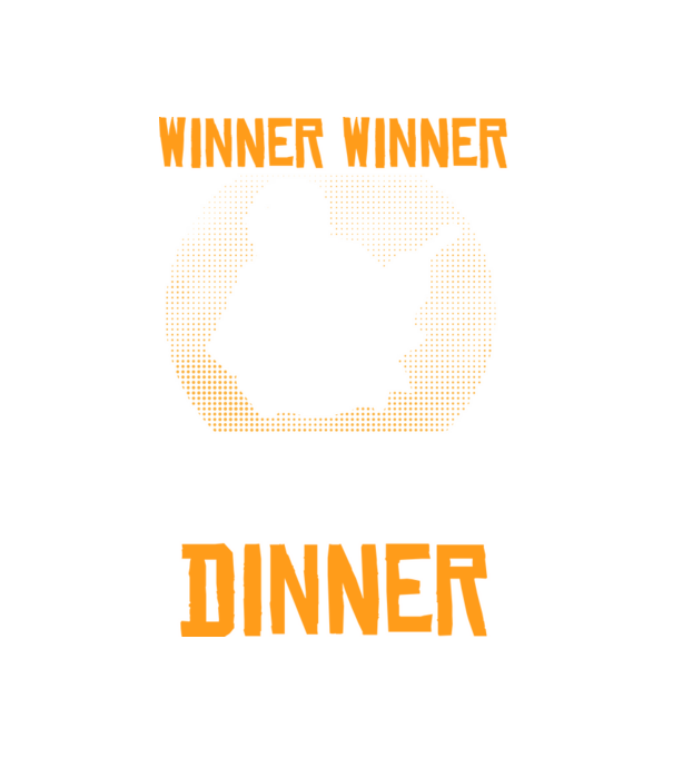 Pubg Chicken dinner minta fehér pólón