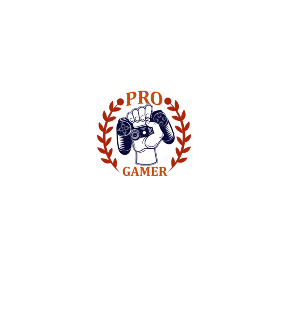 Pro Gamer minta világos rózsaszín pólón