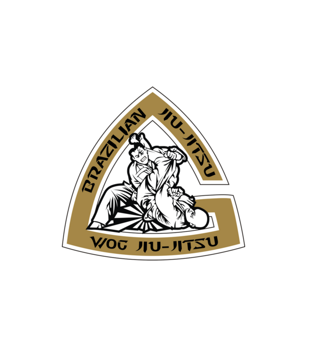 Jiu Jitsu minta fehér pólón